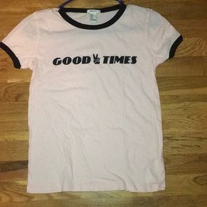 Pink “Good Times” Shirt